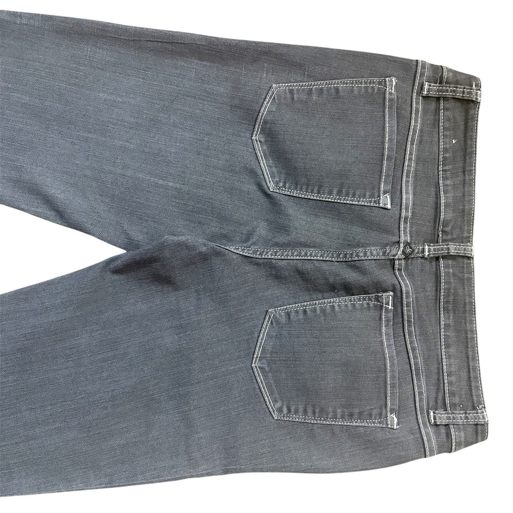 Prana Jeans Womens 6/26 TALL Washed Out Black Kayla Slim Straight Organic Cotton - Picture 6 of 9